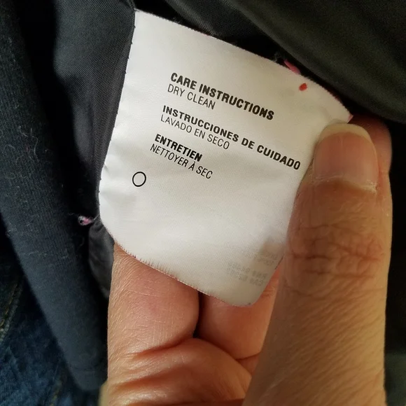 NAUTICA Black Hooded Wool Double Breasted Peacoat - Picture 12 of 13